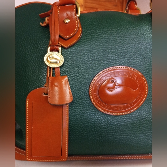 Dooney & Bourke Norfolk Collection, R97 Weekender In Fir Green - Picture 10 of 16